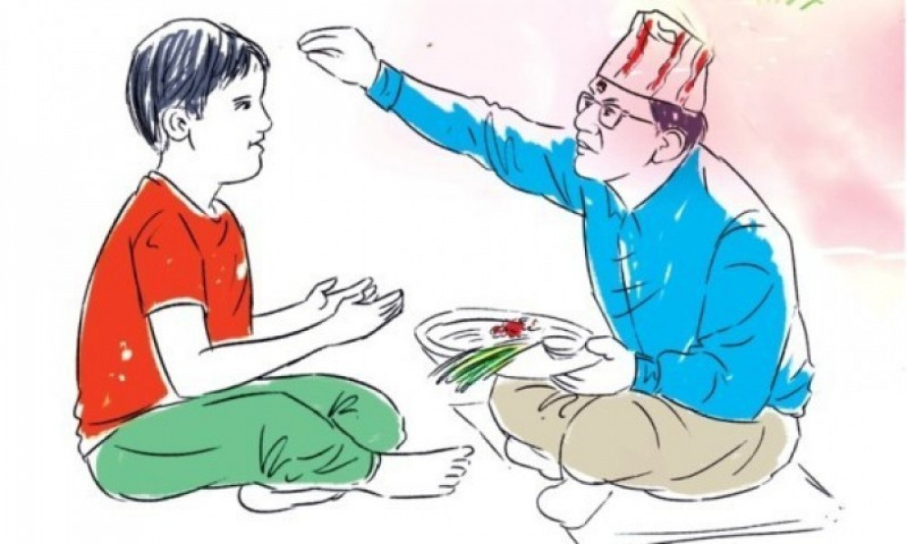 आज विजयादशमी :  टीका, जमरा र आशिर्वाद थापेर मनाइँदै