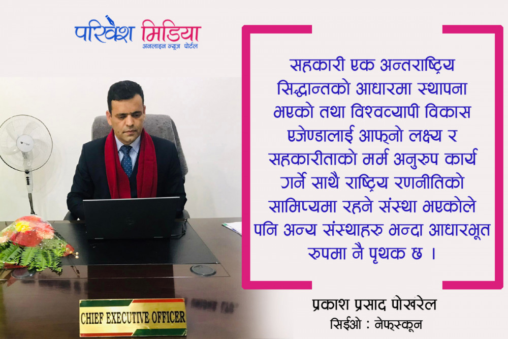 सहकारी र अन्य संस्थाहरुमा आधारभूत भिन्नता