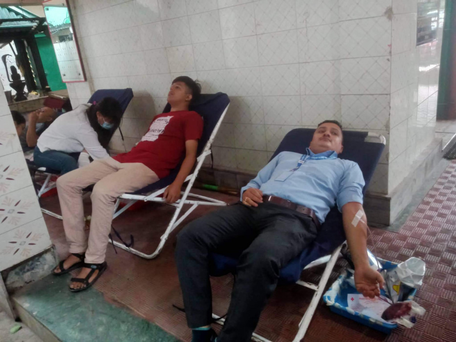 स्थापनाको अवसरमा इक्यानद्वारा रक्तदान आयोजना