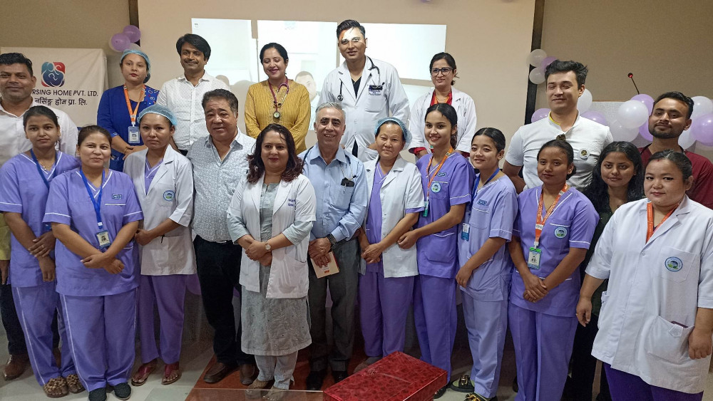 विराटमा प्रि टर्म बच्चाको उपचारसम्बन्धि सचेतना कार्यक्रम