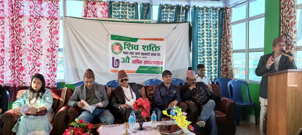 शिव शक्तिलाई थप मझबुत बनाउने अध्यक्ष ढकालको प्रतिबद्धता