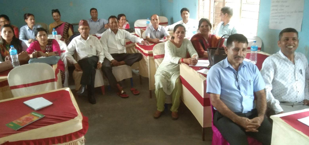 दुर्गा माविद्वारा आयोजित शिक्षक तालिम सम्पन्न