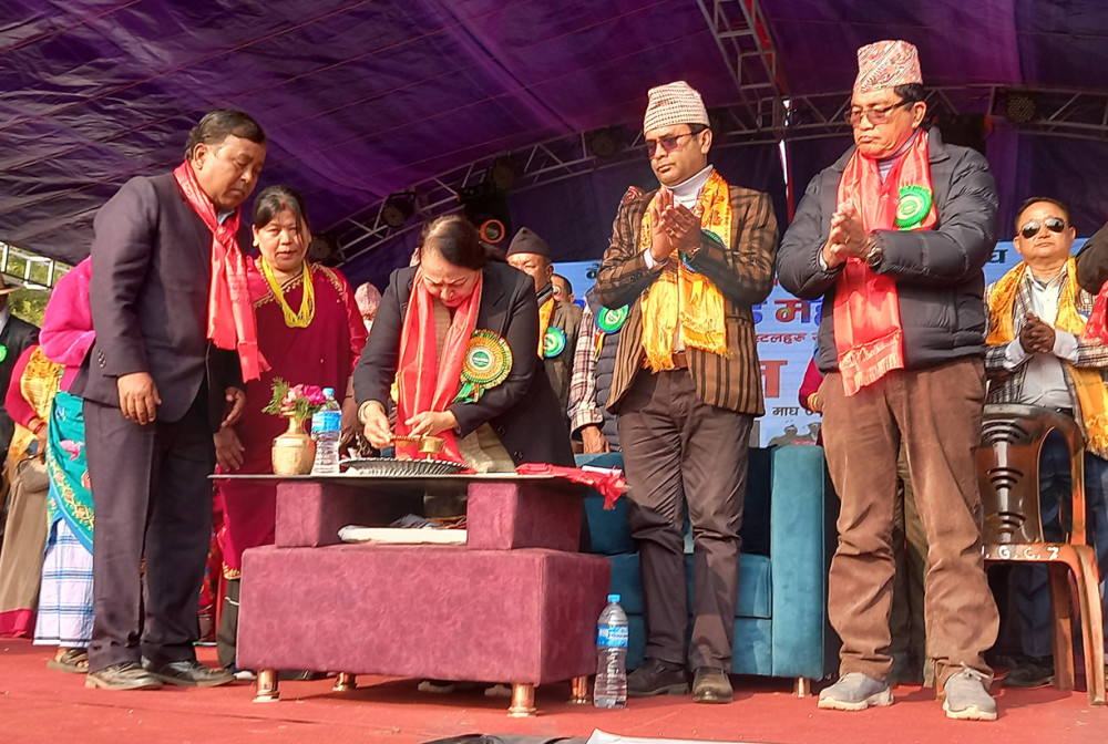 बिर्तामोडमा आदिवासी जनजाति महोत्सव उद्घाटन