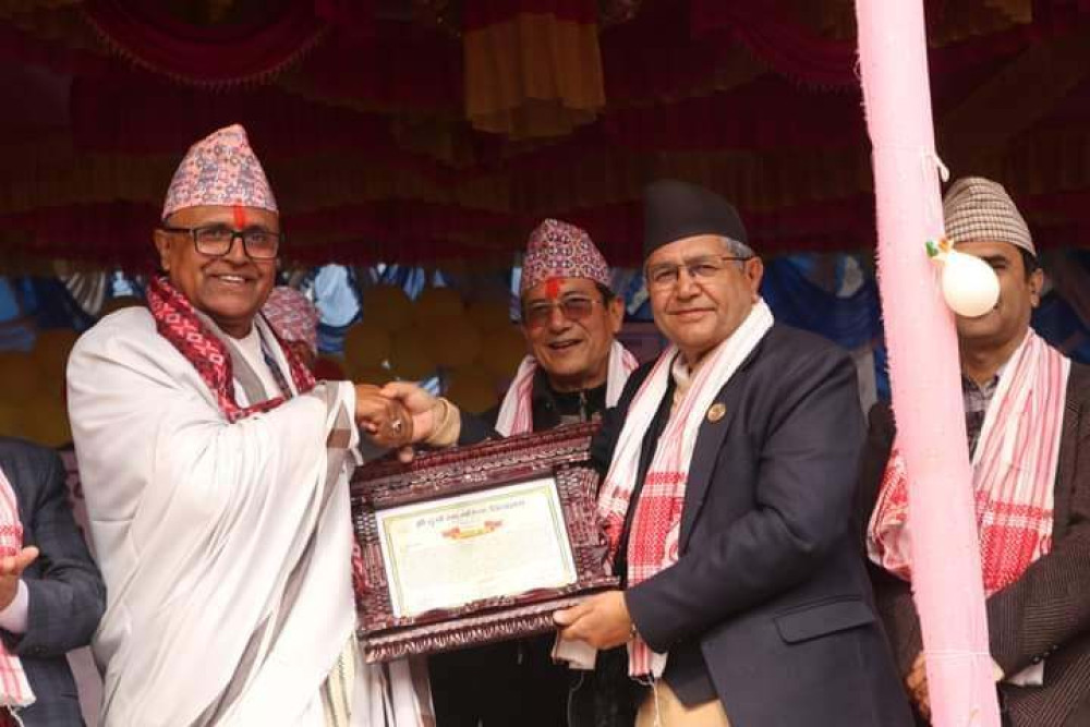 दुर्गा माविको बार्षिकोत्सवमा शिक्षक भट्टराई सहित दर्जनौँ सम्मानित