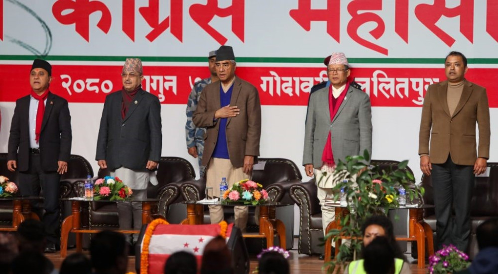 प्रेस युनियनसहित ६ शुभेच्छुक संस्थाद्वारा कांग्रेस महासमिति बैठक बहिष्कार
