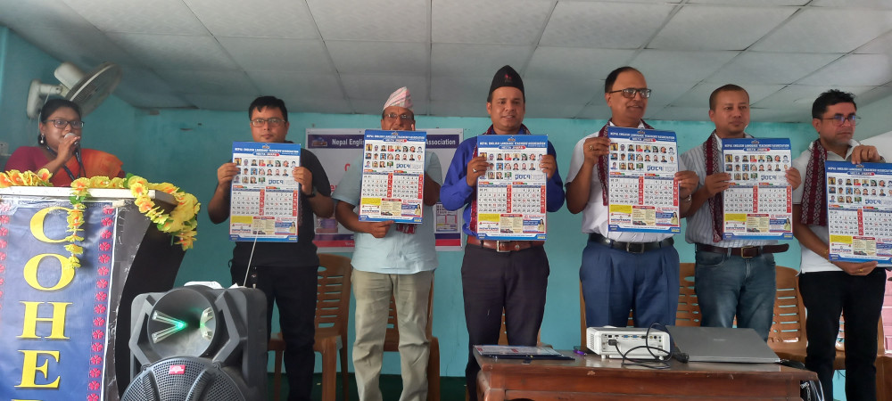 नेल्टा झापाको भित्तेपात्रो विमोचन तथा अनुभव आदानप्रदान सम्पन्न