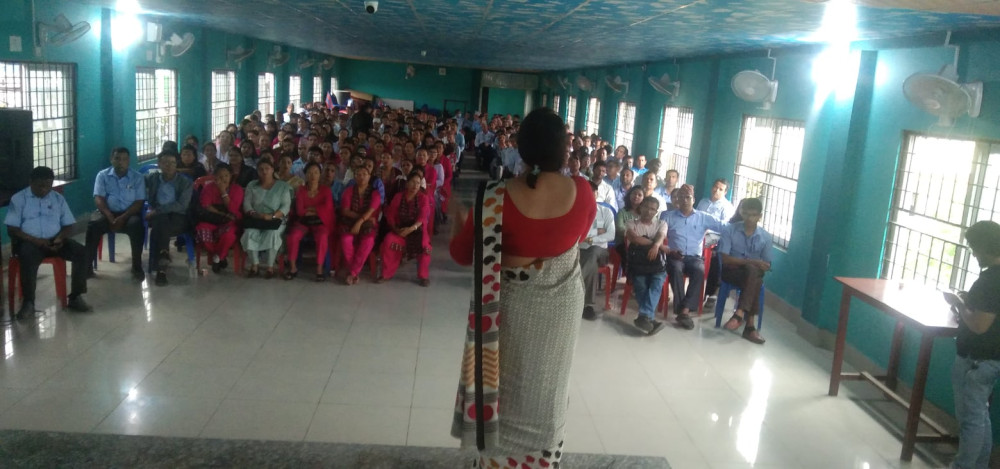 बिर्तामोडमा सिकाई उपलब्धि सुधार अभियान घोषणा