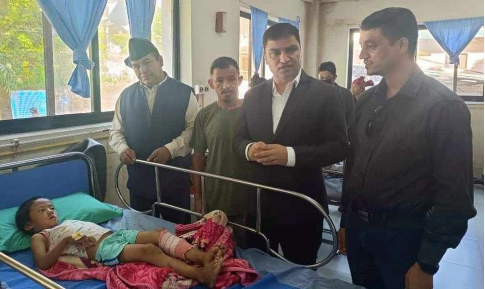 पाँचथर बम विस्फोटका घाइतेको उपचार सरकारले गर्ने