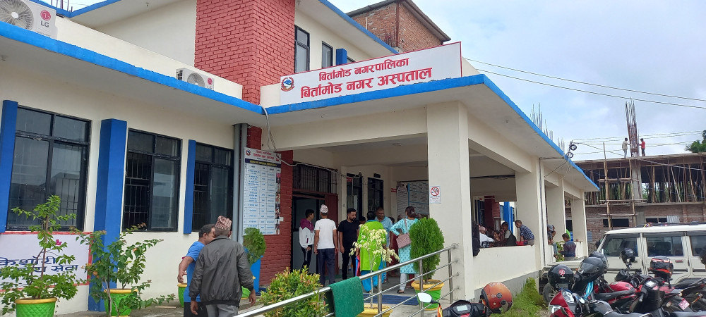 बिर्तामोड नगर अस्पतालमा प्रसुती गराउनेको संख्या बढ्दै
