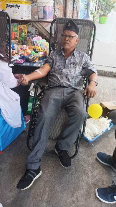 सिद्धार्थ बैंकको स्थापना दिवसमा रक्तदान