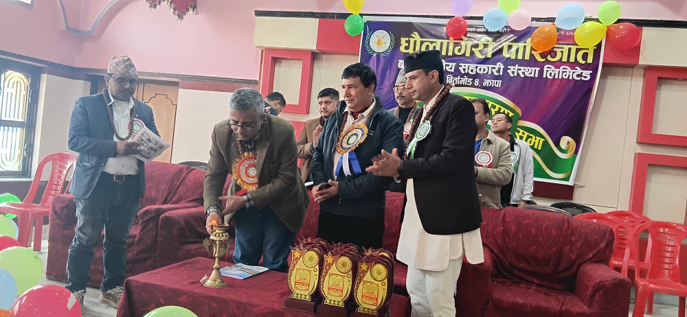 धौलागिरी पारिजातले आर्जन गर्यो १६ लाख बढी मुनाफा