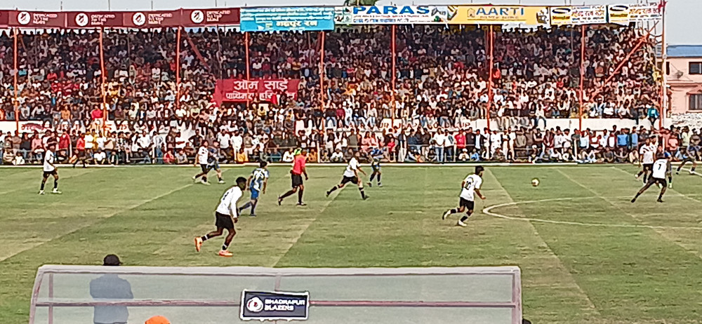 भद्रपुर झापा गोल्डकपको उपाधि भद्रपुर ब्लेजर्सलाई