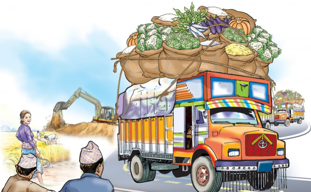 काँकरभिट्टा नाकाबाट २ अर्बको तरकारी आयात