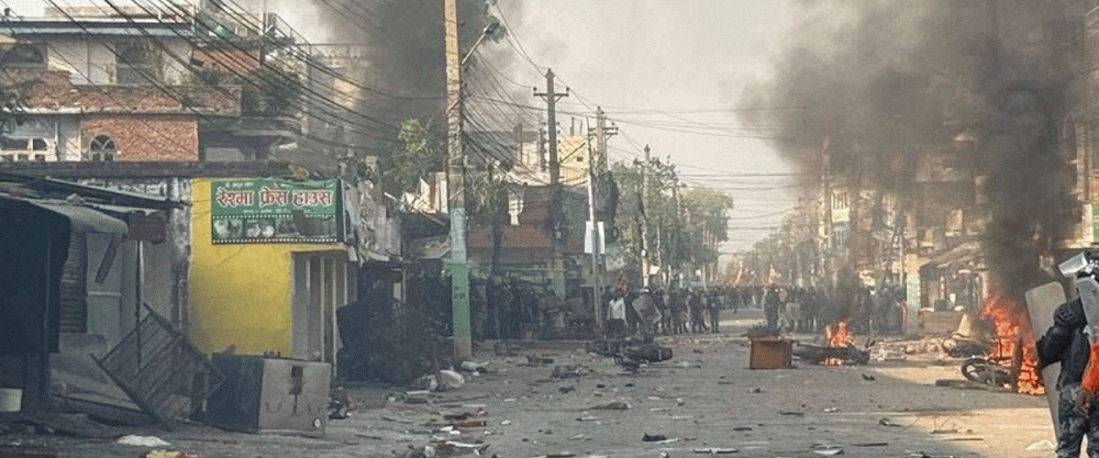 पर्सामा भएको झडपमा २५ प्रहरीसहित ४३ बढी घाइते