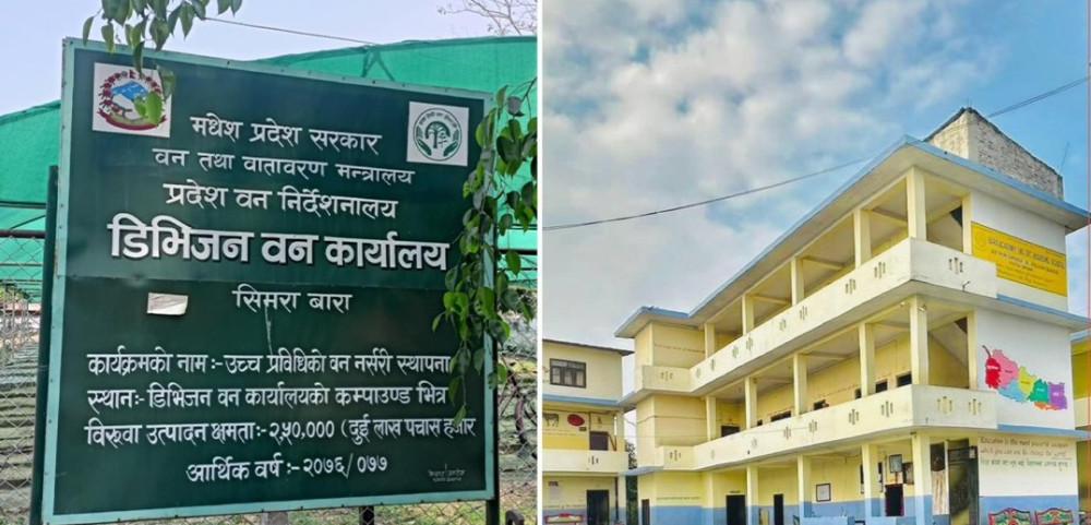 वन क्षेत्रमा वडाध्यक्षको स्कूल, खाली गराउन वन कार्यालयको निर्देशन