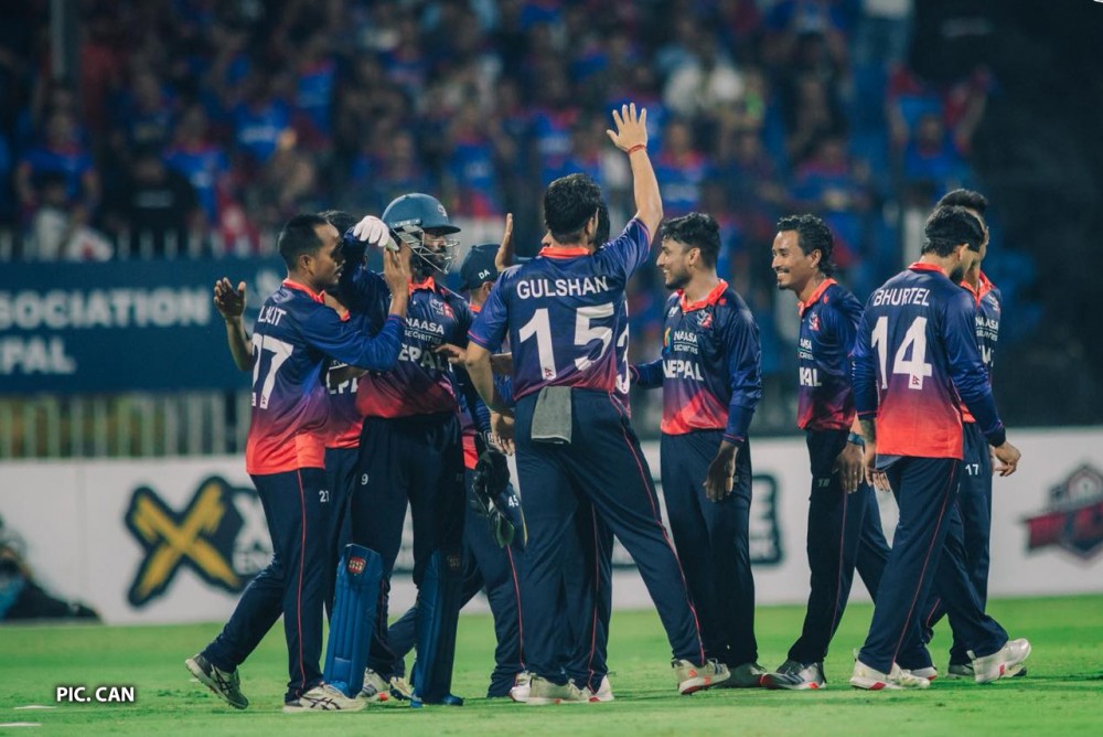 वेस्ट इन्डिजविरुद्ध नेपालको ऐतिहासिक जित