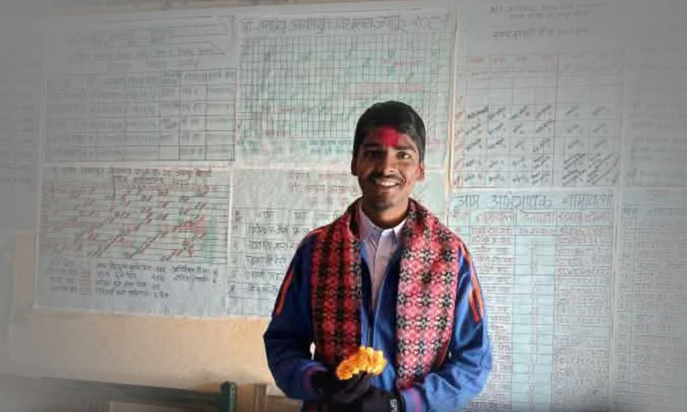 २२ वर्षमै प्रधानाध्यापक बने भण्डारी