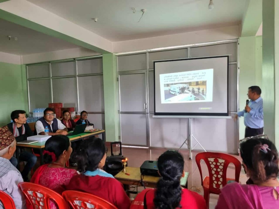 विराट बहुउद्धेश्यीय सहकारीद्वारा स्वास्थ्य सचेतना सम्पन्न