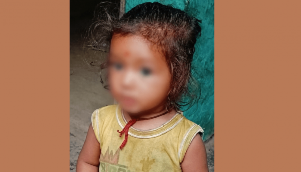 १२ घण्टापछि सकुशल फेला परिन् २ बर्षीया बिन्दी